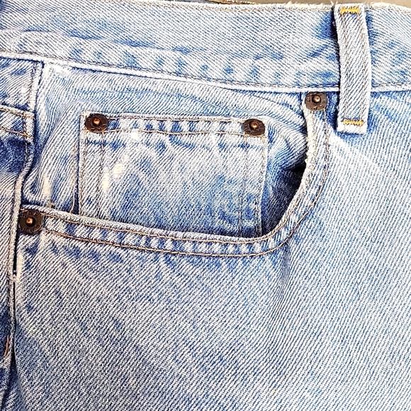 Gap Blue Classic Fit Tall Faded Slightly Stressed Jeans Size 12 Long - Picture 8 of 10